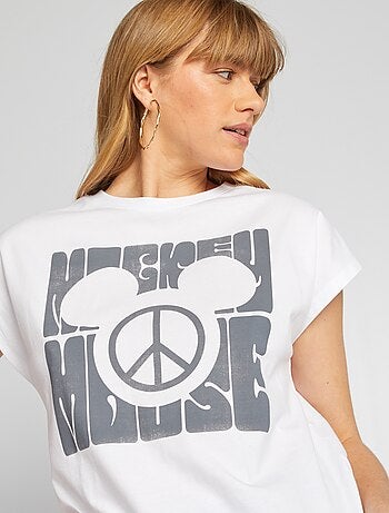 T-shirt oversize style hippie 'Mickey' de 'Disney'