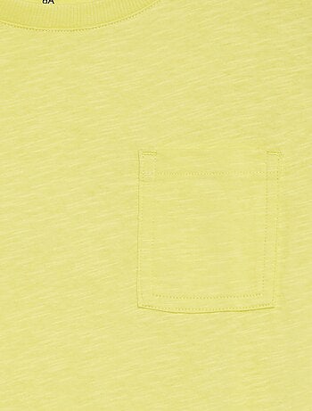 T-shirt oversize uni avec poche