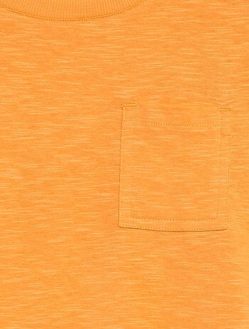 T-shirt oversize uni avec poche