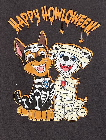 T-shirt 'Pat' Patrouille' 'Halloween' manches courtes