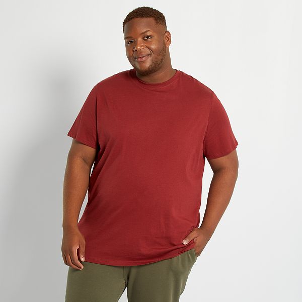 T Shirt Pur Coton Grande Taille Homme Kiabi 5 00