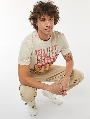T-shirt 'Red Hot Chili Peppers' manches courtes