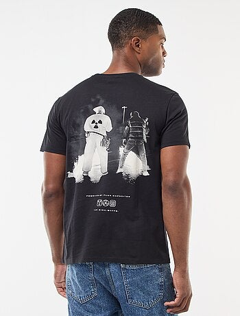 T-shirt 'Retour vers le futur' imprimé recto/verso