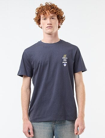 T-shirt 'Sahinler' 'Naruto Shipuden' en coton