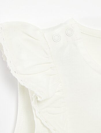 T-shirt sans manches avec volants - So Easy