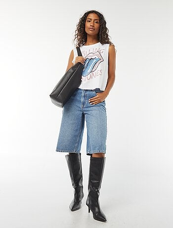 T-shirt sans manches 'Rolling Stones'