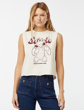 T-shirt sans manches 'Stitch' 'Disney'