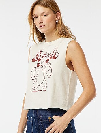 T-shirt sans manches 'Stitch' 'Disney'