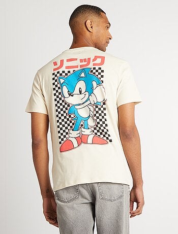T-shirt 'Sonic' manches courtes