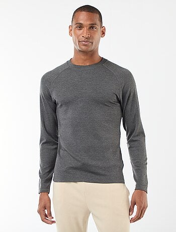 T-shirt sportif flexible uni