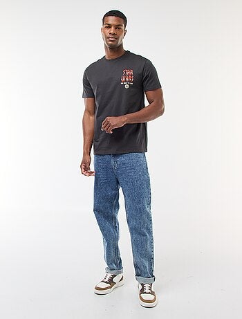 T-shirt 'Star Wars' 'Dark Vador' à manches courtes