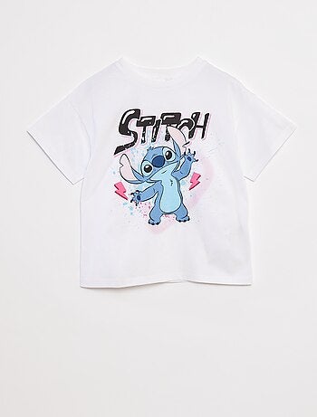 T-shirt 'Stitch' 'Disney' manches courtes
