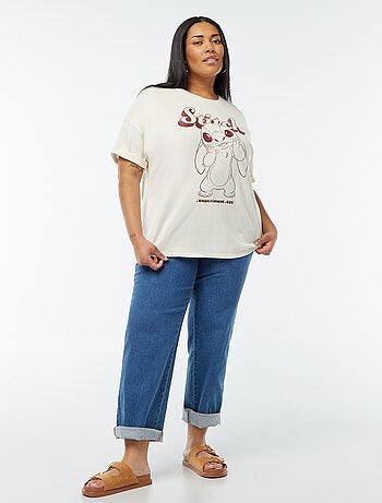 T-shirt 'Stitch' 'Disney' manches courtes