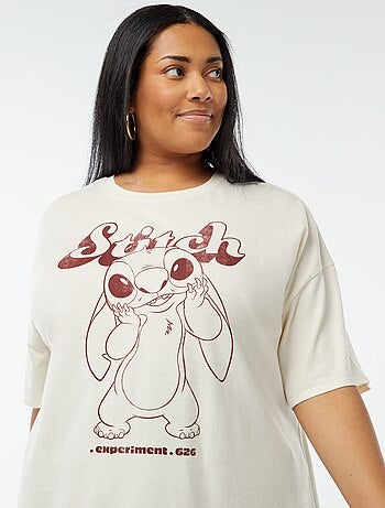 T-shirt 'Stitch' 'Disney' manches courtes