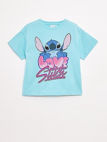 T-shirt 'Stitch' 'Disney' manches courtes
