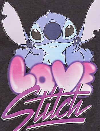 T-shirt 'Stitch' 'Disney' manches courtes