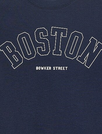 T-shirt style universitaire manches courtes