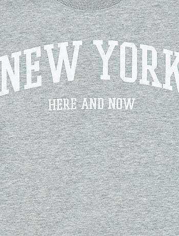 T-shirt style universitaire manches courtes