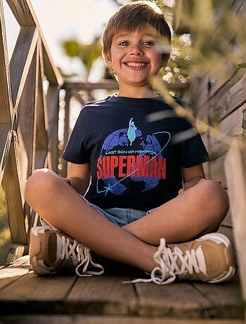 T-shirt 'Superman' 'DC Comics' manches courtes