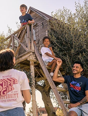 T-shirt 'Superman' 'DC Comics' manches courtes