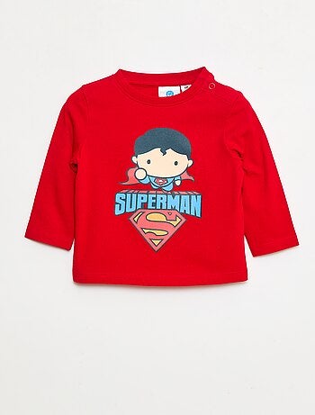 T-shirt 'Superman' 'DC Comics' manches longues