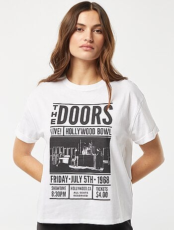 T-shirt 'The Doors' manches courtes