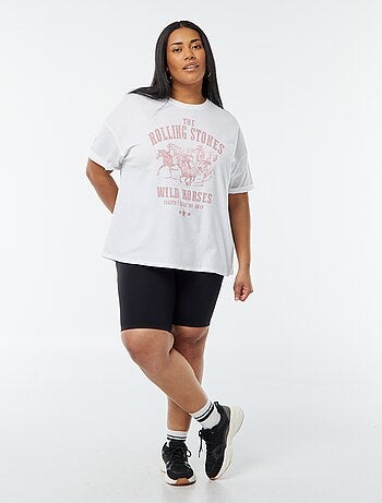 T-shirt 'The Rolling Stones' manches courtes