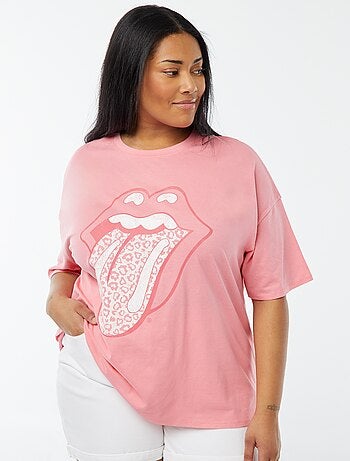 T-shirt 'The Rolling Stones' manches courtes