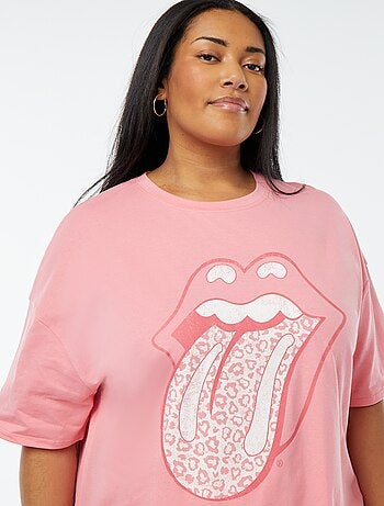 T-shirt 'The Rolling Stones' manches courtes