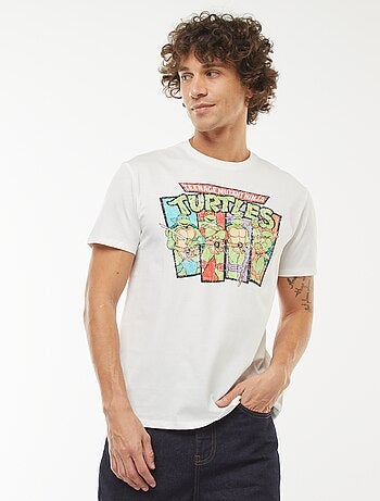 T-shirt 'tortues ninjas' manches courtes