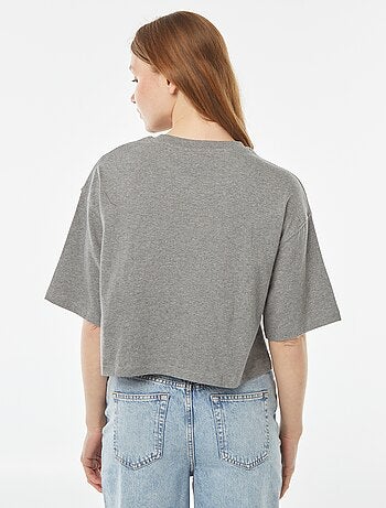 T-shirt uni coupe courte manches courtes