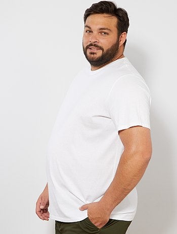 T-shirt uni en maille jersey