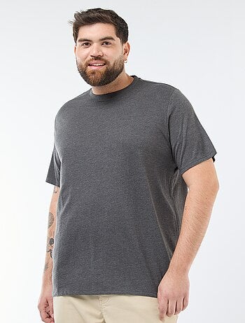 T-shirt uni en maille jersey