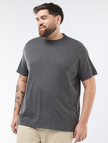 T-shirt uni en maille jersey