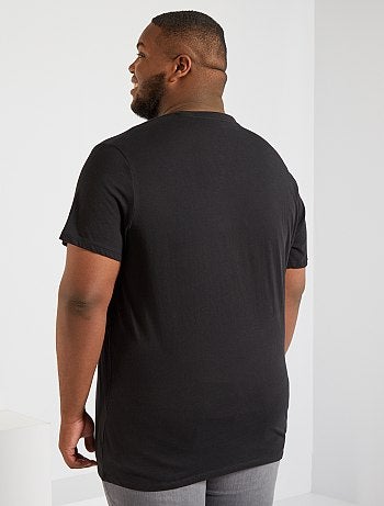T-shirt uni en maille jersey