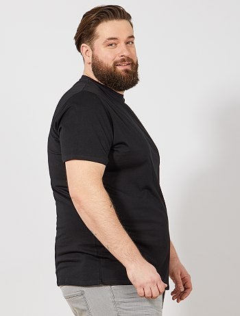 T-shirt uni en maille jersey