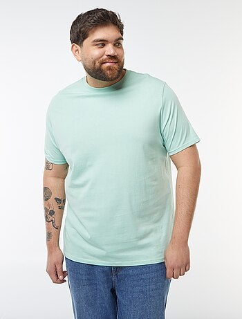 T-shirt uni en maille jersey