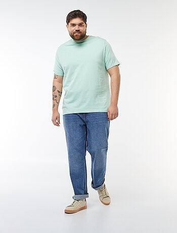 T-shirt uni en maille jersey