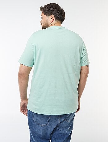 T-shirt uni en maille jersey