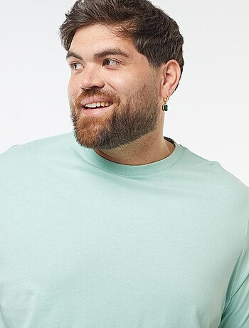 T-shirt uni en maille jersey