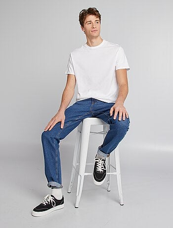 T-shirt uni pur coton +1m90