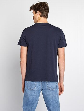 T-shirt uni pur coton +1m90