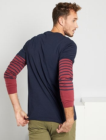 T-shirt uni pur coton +1m90