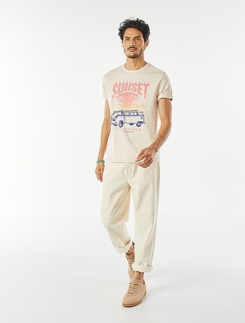 T-shirt 'Volkswagen' manches courtes