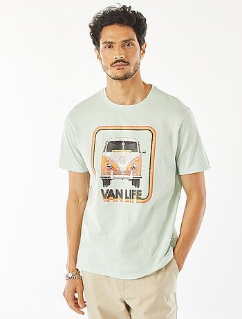 T-shirt 'Volkswagen' manches courtes