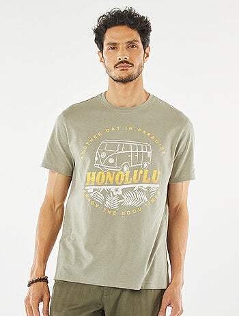 T-shirt 'Volkswagen' manches courtes