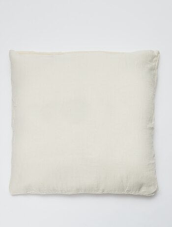 Taie d'oreiller gaze de coton - Kiabi Home