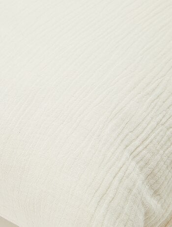 Taie d'oreiller gaze de coton 50 x 70 ou 63 x 63 cm - Kiabi Home