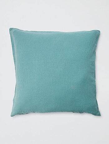 Taie d'oreiller gaze de coton 50 x 70 ou 63 x 63 cm - Kiabi Home