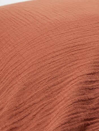 Taie d'oreiller gaze de coton 50 x 70 ou 63 x 63 cm - Kiabi Home